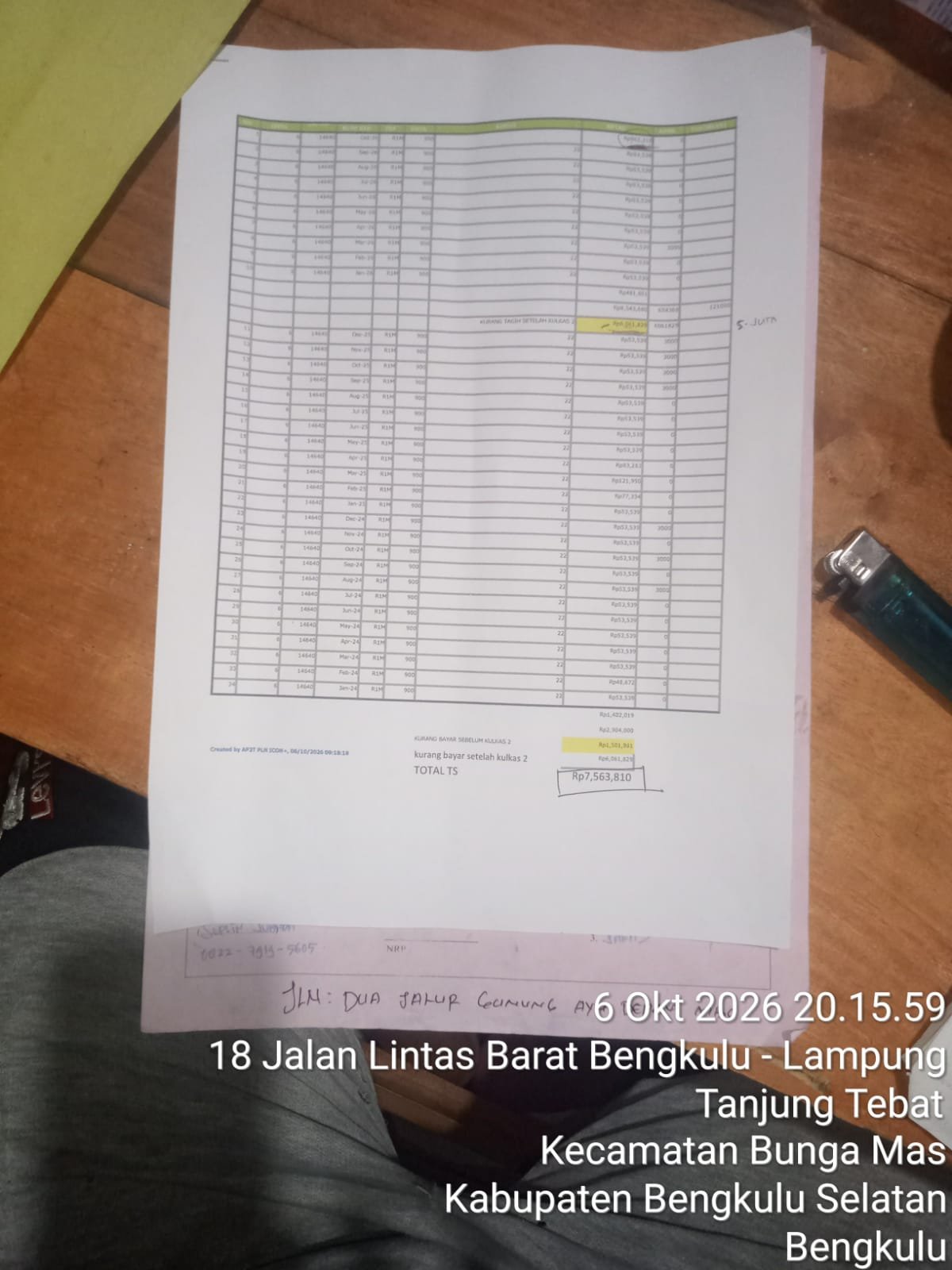 KWh Meter Disebut Macet Bertahun-tahun, Pelanggan PLN Manna Pertanyakan Tagihan Rp7,56 Juta 2 IMG 20261007 WA0068