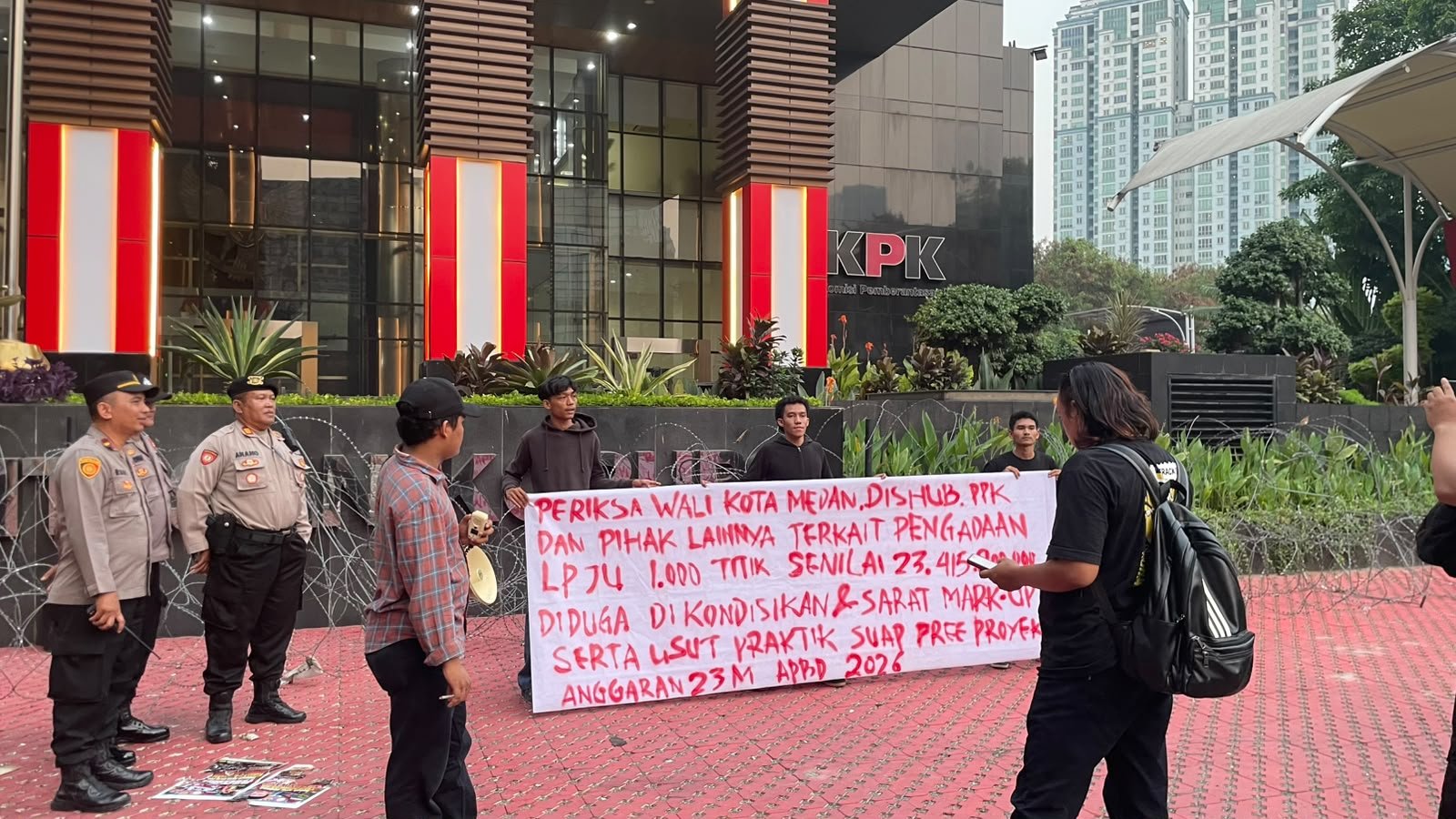 GPAK-SUJA Gelar Aksi di Depan KPK, Desak Pengusutan Proyek PUPR Langkat Rp1,02 Miliar 1 IMG 20261016 WA0000
