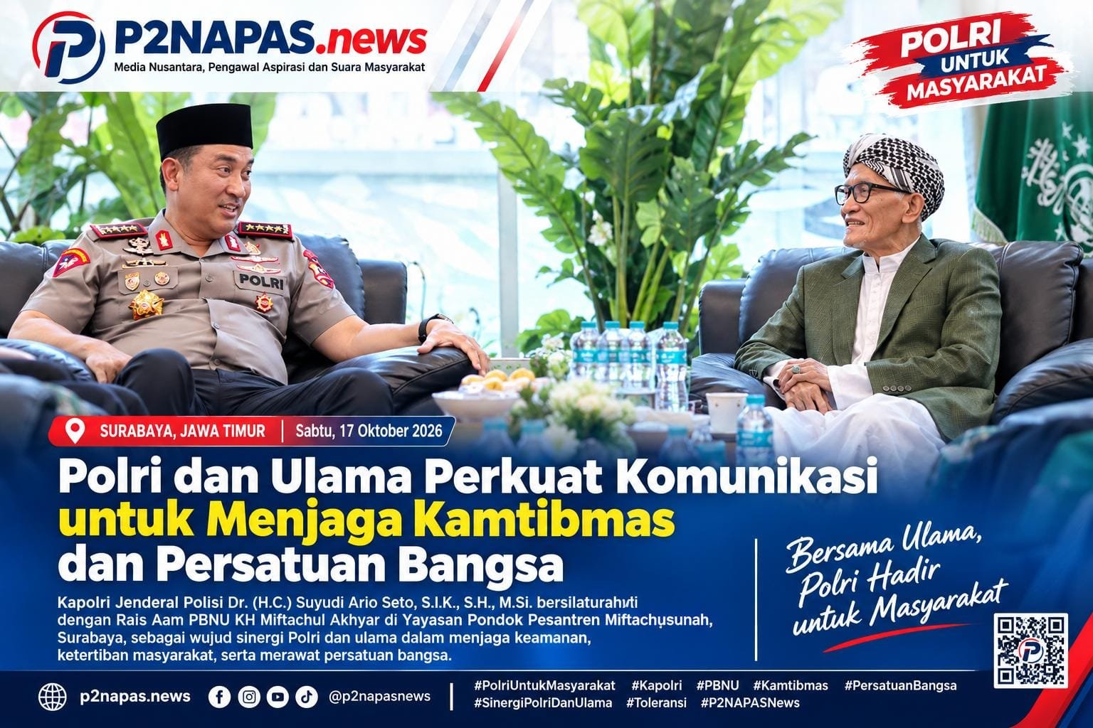 Polri dan Ulama Perkuat Komunikasi untuk Menjaga Kamtibmas dan Persatuan Bangsa 1 IMG 20261019 WA0117
