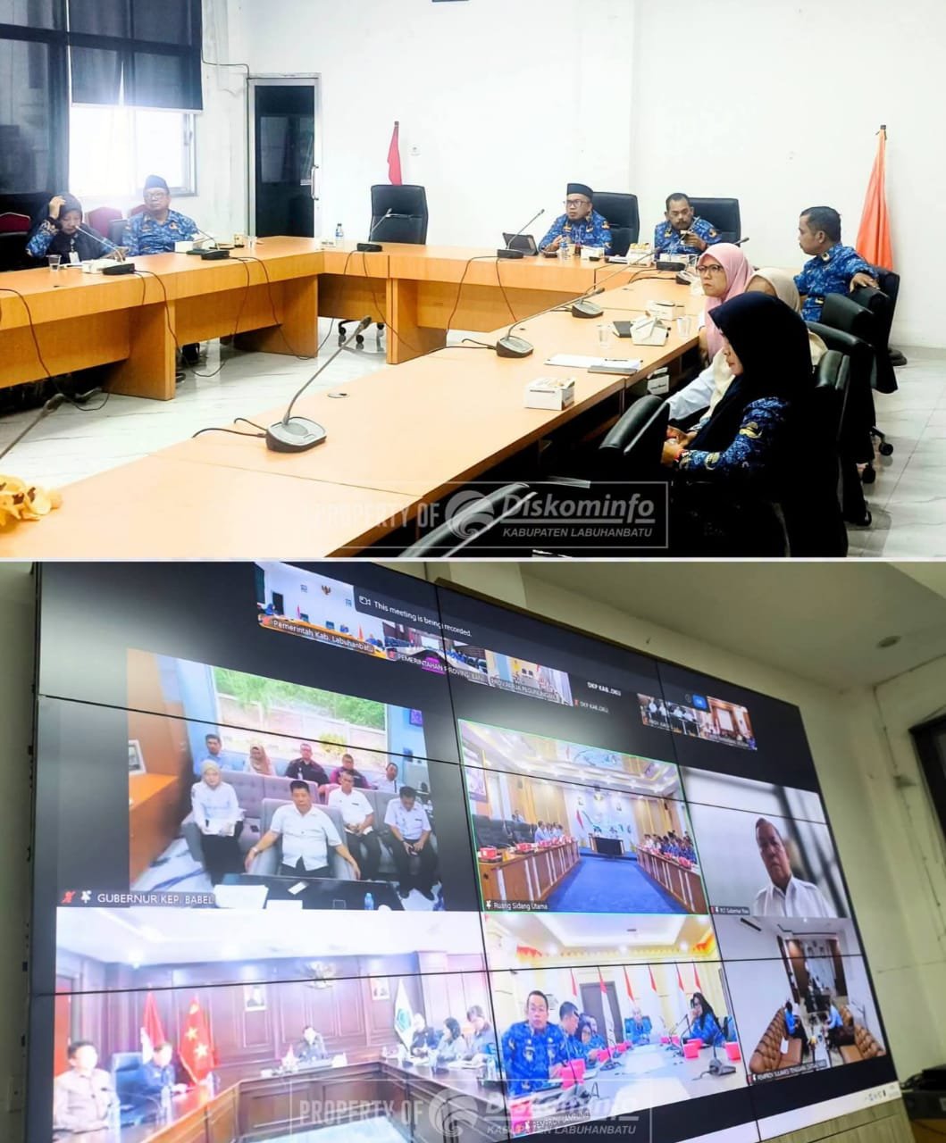 Dinas Pangan ,DLH mengikuti Rakor Bersama BGN Kemendagri melalui Zoom Meeting 1 IMG 20261029 WA0120